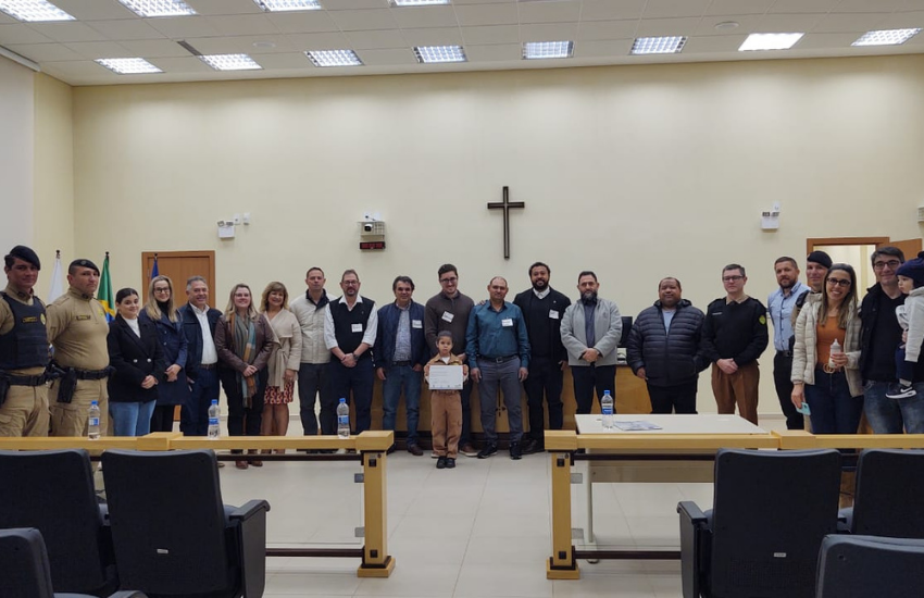 Comarca de Nova Fátima realiza posse da nova diretoria do Conselho Comunitário de Segurança